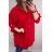 Košeľa oversize dlhý rukáv dámska nadrozmer prúžok (2XL/3XL ONE SIZE) TALIANSKA MÓDA IM422107