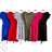 Šaty sportovní krátký rukáv dámské (S/M ONE SIZE) ITALSKá MóDA IMD22111