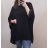 Tunika krátky rukáv dámska nadrozmer (4XL/5XL ONE SIZE) TALIANSKA MÓDA IM722008