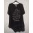 Šaty volnočasové krátký rukáv dámské nadrozměr (2XL/3XL ONE SIZE) ITALSKÁ MODA IMB22502
