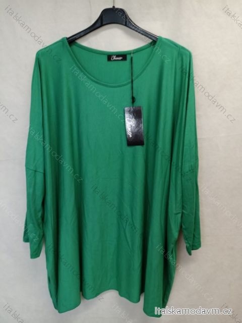 Tunika s netopířími rukávy dámska nadrozmer (XL/2XL ONE SIZE) TALIANSKA MÓDA IMJ22010