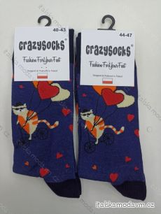 Ponožky veselé valentín pánske (40-47) POLSKÁ MÓDA DPP22029