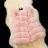 Vesta kožúšok zimná dámska s koženkovými vrecka teplá umelá kožušiny (s-4XL) AFASHION AF18048 čierna XL