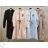 kabát tenký jarné dlhý rukáv na zips dámske (S / M ONE SIZE) TALIANSKA MODA IMWY21475/DR S / M hnedožltý