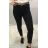 Rifle jeans dámske nadrozmerné (29-38/L-3XL) M.SARA MA121MS3755-13/DR 26 čierna