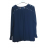 Tunika/halenka dlouhý rukáv dámská nadrozměr  (3XL/4XL ONE SIZE) ITALSKÁ MÓDA IMWQ21216 bílá 3XL/4XL ONE SIZE