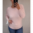 Sveter tenký netopierie dlhý rukáv dámsky (M / L ONE SIZE) TALIANSKÁ MÓDA IMW21247 / DR čierna M / L