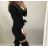 Šaty dlouhý rukáv dámské šedá (UNI S/M) ITALSKÁ MÓDA IMWA20318/DR šedá