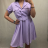 Šaty košeľové krátky rukáv dámske (S / M ONE SIZE) TALIANSKÁ MÓDA IM921246/DR S / M one size biela
