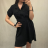 Šaty košeľové krátky rukáv dámske (S / M ONE SIZE) TALIANSKÁ MÓDA IM921246/DR S / M one size biela