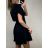 Šaty košeľové krátky rukáv dámske (S / M ONE SIZE) TALIANSKÁ MÓDA IM921246/DR S / M one size biela