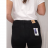 Rifle jeans dámské nadrozměrné (30-42) M.SARA MA122MS2150-13/DR 37 Černá