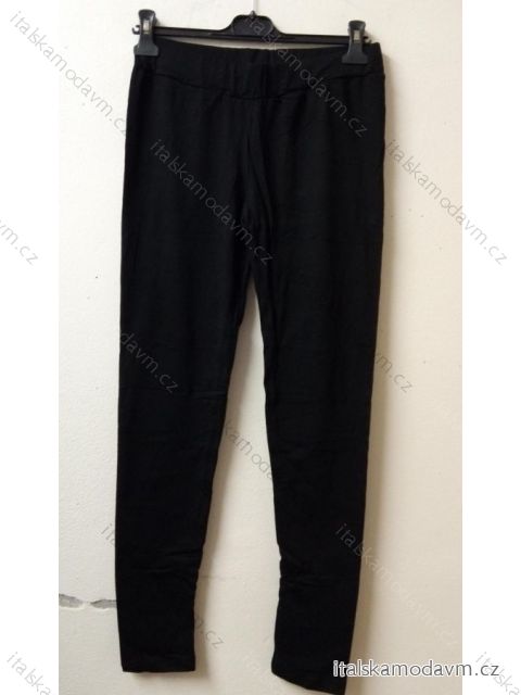 Legíny dlouhé slabé dámské (2XL-3XL) HaH TURECKÁ MÓDA TM821006 Černá 3XL