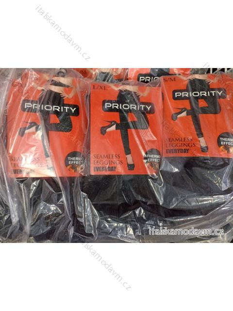 Legíny thermo dlouhé dámské (S-XL) POLSKÁ MÓDA DPP219209