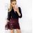 Sukňa krátka dámska (s-xl) AFASHION AF18001 S (EU 36/ Nohavice 27-28) čierna
