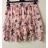 Sukňa krátka dámska (S / M ONE SIZE) TALIANSKÁ MÓDA IMWD211086 čierna S / M
