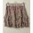 Sukňa krátka dámska (S / M ONE SIZE) TALIANSKÁ MÓDA IMWD211086 čierna S / M