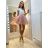 Sukňa naberané TUTU dámska (UNI S/L) TALIANSKÁ MÓDA IM921098/DR S/L one size čierna