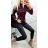 Body dlhý rukáv dámske (S / M ONE SIZE) TALIANSKÁ MÓDA IMWY21039 biela S / M