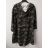Cardigan s kapucňou dámsky maskáčoch (uni s/m/l) ITALSKá MóDA IM520044