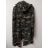 Cardigan bavlněný s kapucňou dámsky maskáčoch (uni s/m/l) TALIANSKÁ MÓDA IM520045