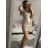 Šaty elegantní společenské třpytivé dámské (S/M ONE SIZE) ITALSKÁ MÓDA IMWG218633 čierna S/M