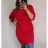 Šaty klasik krátky rukáv dámske (2XL/3XL/4XL) TALIANSKÁ MÓDA IM321245 / DUR smaragdová