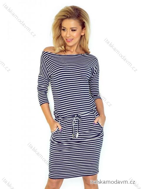Sportovní šaty - Modré pruhy 13-51 NMC-13-51