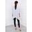 Bluzka oversize jasno szara