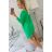 Bluzka oversize zielona
