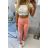 Spodnie leginsy Brooklyn morelowe