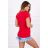 Bluzka Shopping is my cardio czerwona