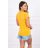Bluzka Shopping is my cardio musztardowa