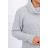 Sweter z golfem szary