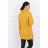 Sweter z golfem musztardowy