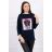 Blůza s grafikou American Girl navy blue S / M - L / XL