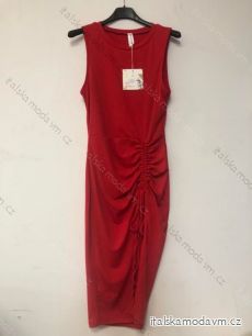 Šaty elegantné bez rukávov dámske (S/M ONE SIZE) TALIANSKA MóDA IMM22266