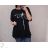 Tunika tričko krátky rukáv dámska (uni 3XL / 4XL) MODA ITALY TML22BEE