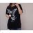 Tunika tričko krátky rukáv dámska (uni 3XL / 4XL) MODA ITALY TML22FLYBU