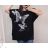 Tunika tričko krátky rukáv dámska (uni 3XL / 4XL) MODA ITALY TML22FLYBU