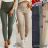 Rifle jeans dlhé dámske (29-38) MSARA MA522MS2550G-9 béžová