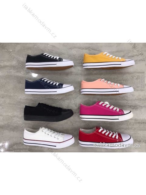 Tenisky dámské (36-41) WSHOES OBUV OB220010 Žlutá 36