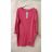 Šaty klasik dlhý rukáv dámske (S / M ONE SIZE) TALIANSKA MODA IM4212793