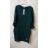 Šaty klasik dlhý rukáv dámske (S / M ONE SIZE) TALIANSKA MODA IM4212793