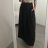 Sukně maxi dlouhá v pase na žabičkování dámská (S/M/L ONE SIZE) ITALSKÁ MÓDA IMM22MAXIMA/DR zelená