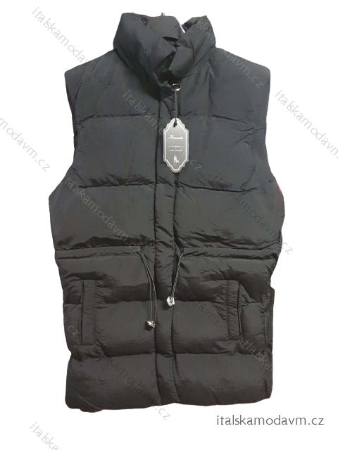 Vesta jarní dámská (S,M,L ONE SIZE) ITALSKÁ MÓDA IMWK21OZZY/D Černá S