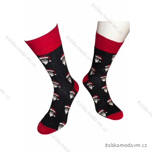 Ponožky vianočné veselé slabé dámske pánske chlapecké (36-40, 41-43, 44-46) POLSKÁ MÓDA DPP21088