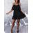 Šaty letné elegantný carmen na ramienka dámske (S/M ONE SIZE) TALIANSKA MÓDA IMD22353