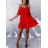 Šaty letné elegantný carmen na ramienka dámske (S/M ONE SIZE) TALIANSKA MÓDA IMD22353