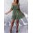 Šaty letné elegantný carmen na ramienka dámske (S/M ONE SIZE) TALIANSKA MÓDA IMD22353